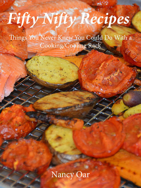 Cooling & Cooking Rack - 100% Stainless Steel rack, 12" x 17" perfect fit half sheet pan, BONUS Silicone Baking Mat.